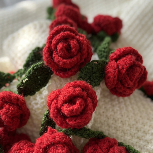 Cozy Blooms Bouquet Blanket