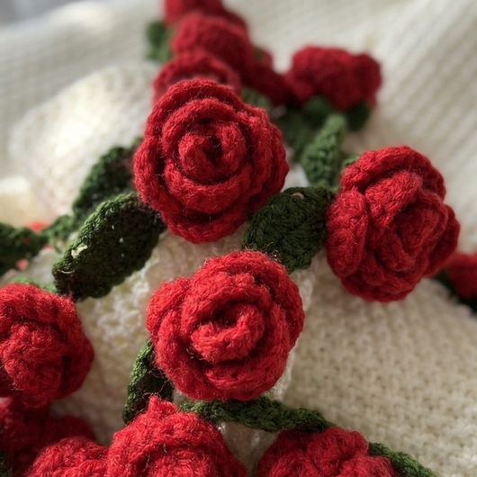 Cozy Blooms Bouquet Blanket