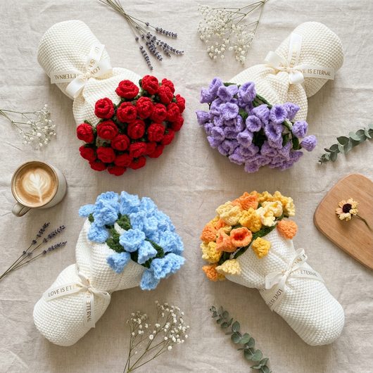 Cozy Blooms Bouquet Blanket