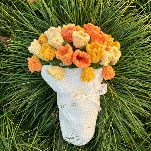 Cozy Blooms Bouquet Blanket