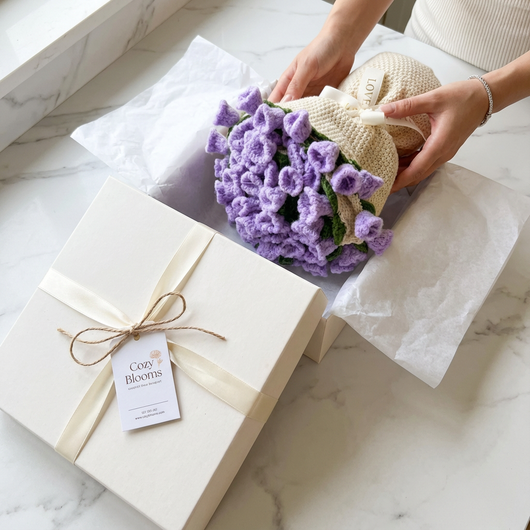 Cozy Blooms Bouquet Blanket